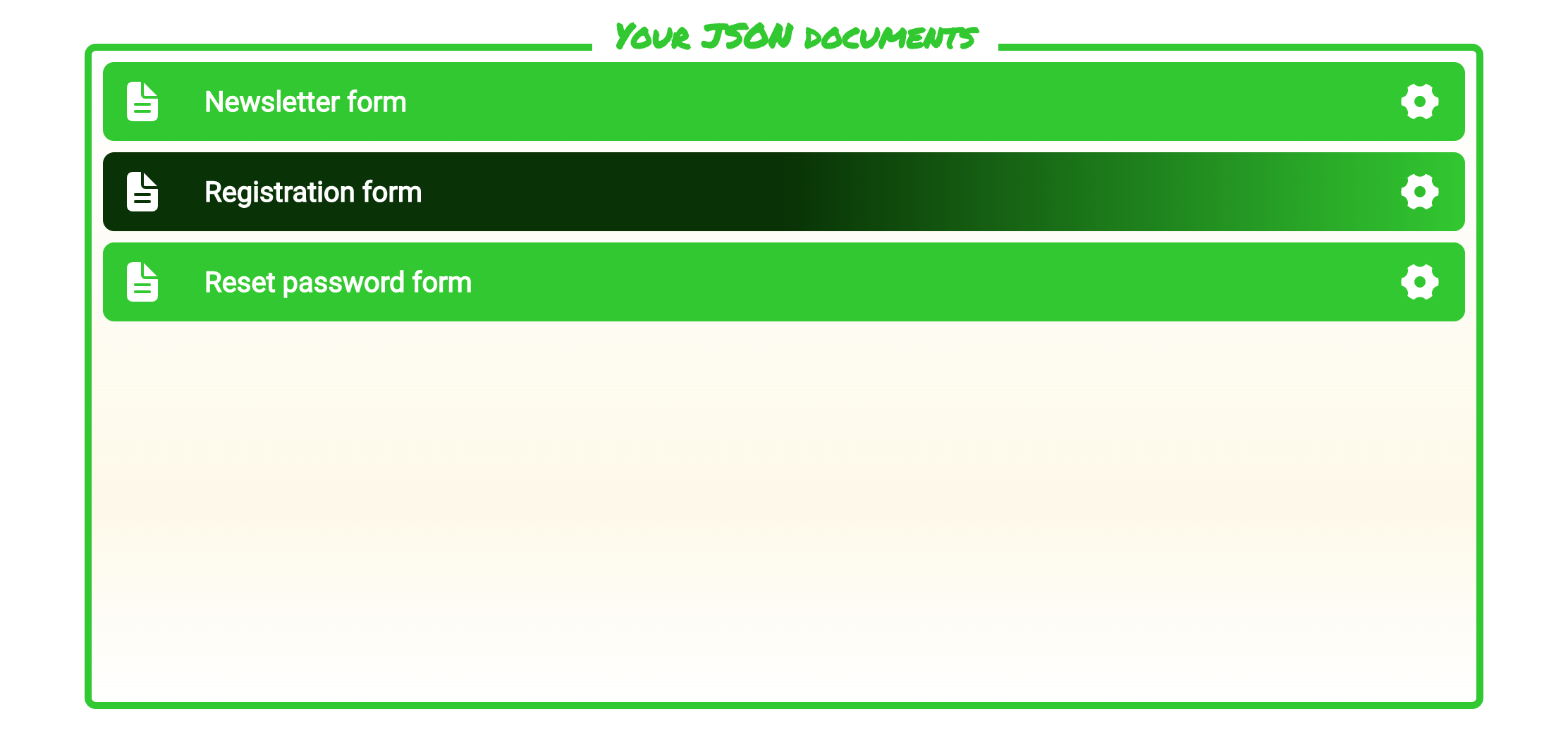 tyny.dev forms overview